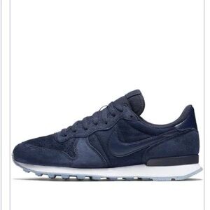Nike Blue Internationalist Prm 'Obsidian navy on navy sneakers no box size 13